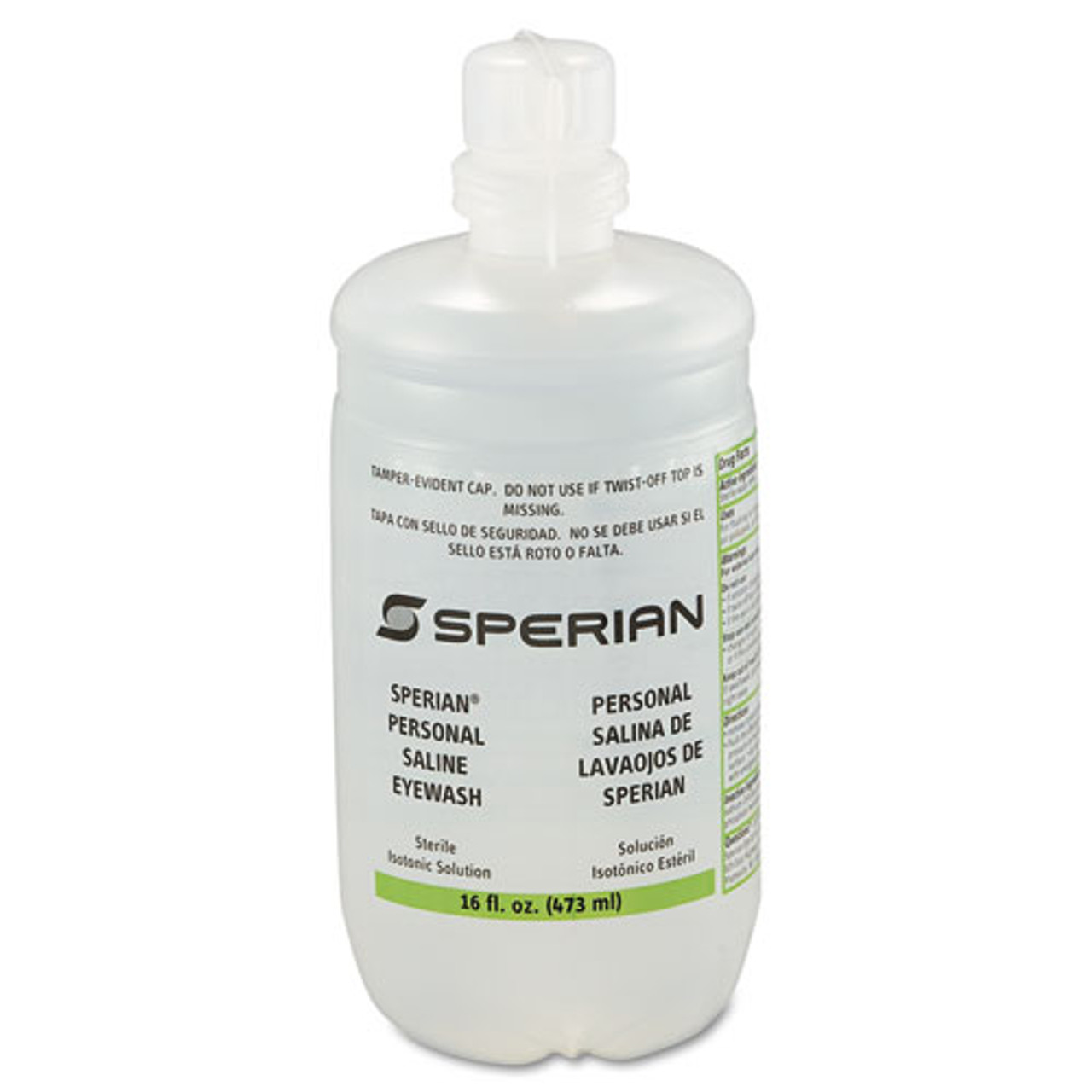 HONEYWELL 320004540CT SALINE PERSONAL EYEWASH BOTTLES, 16OZ, 1