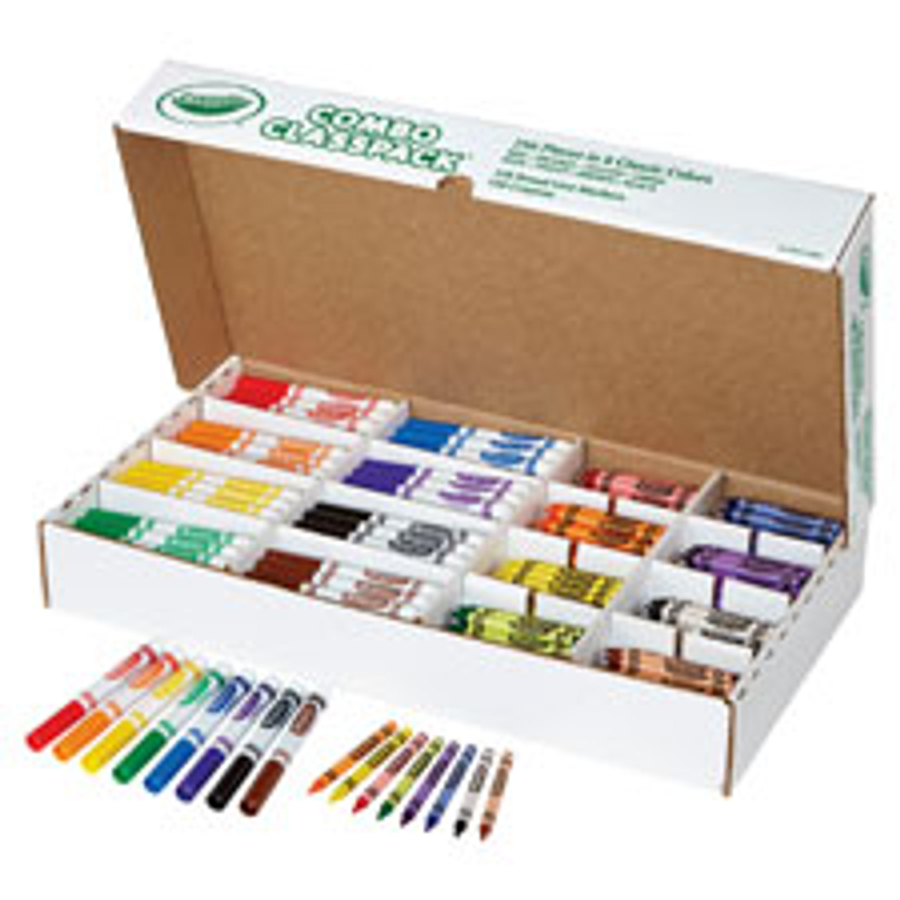 CRAYOLA 523349 256 CT. CRAYONS & MARKERS