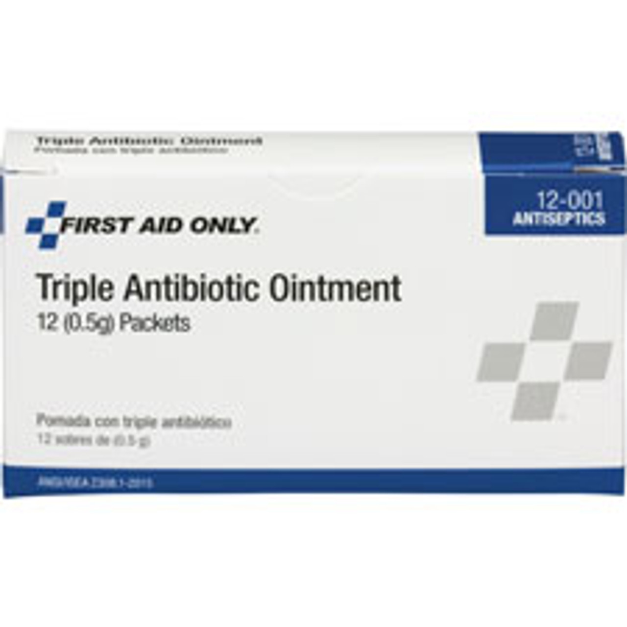 FIRST AID ONLY 12001 FIRST AID ONLY, INC  TRIPLE ANTIBIOTIC O