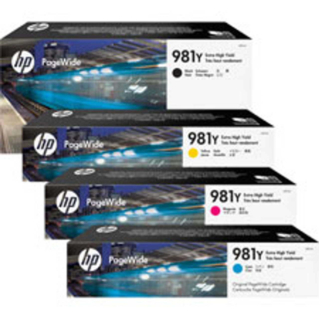 HEWLETT PACKARD T0B07AG HP 981, (T0B07A-G) BLACK ORIGINAL INK CA