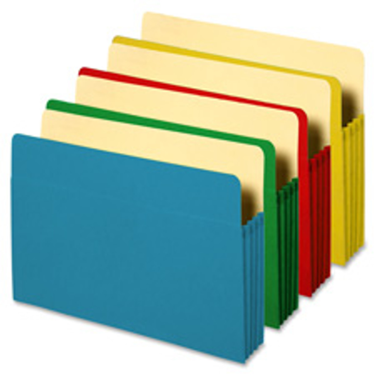 BUSINESS SOURCE 26552 POCKET,FILE,LTR,3.5"EXP,RD