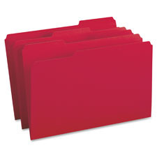 BUSINESS SOURCE 99722 FOLDER,FILE,1/3 CUT,LGL,YL