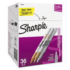 SANFORD CORPORATION 2003900 METALLIC PERMANENT MARKERS - OFFICE PACK