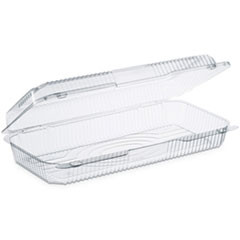 DART C90UT1 STAYLOCK CLEAR HINGED LID CONTAINERS, 50