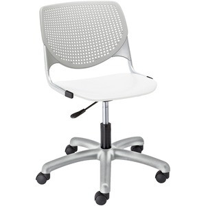 KFI TK2300B13S8 TASK CHAIR WITH PERFORATED BACK & POLY S