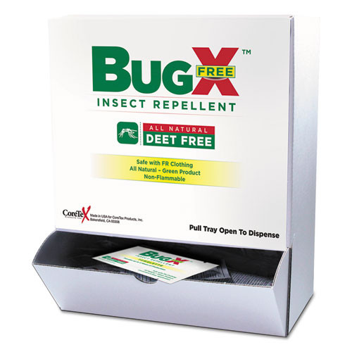 CORETEX CBFD010844BX INSECT REPELLENT TOWELETTES BOX, DEET FR