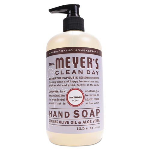 SC JOHNSON 651311EA CLEAN DAY LIQUID HAND SOAP, LAVENDER, 12