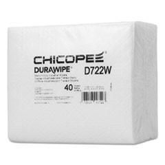 CHICOPEE D722W DURAWIPE MEDIUM-DUTY INDUSTRIAL WIPERS, 