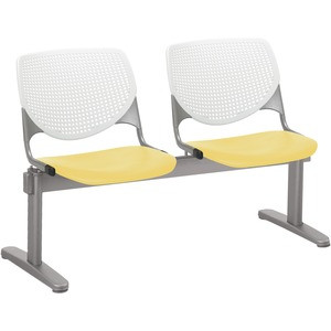 KFI 2300BEAM2812 BEAM SEATING- 2 SEATER WITH PERFORATED B