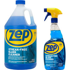 ZEP COMMERCIAL PRODUCTS ZU1120128CT ZEP COMMERCIAL  GLASS CLEANER, 1GAL, 4/C