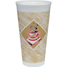 DART 20X16G DART CONTAINER CORP  GOURMET FOAM CUPS, 