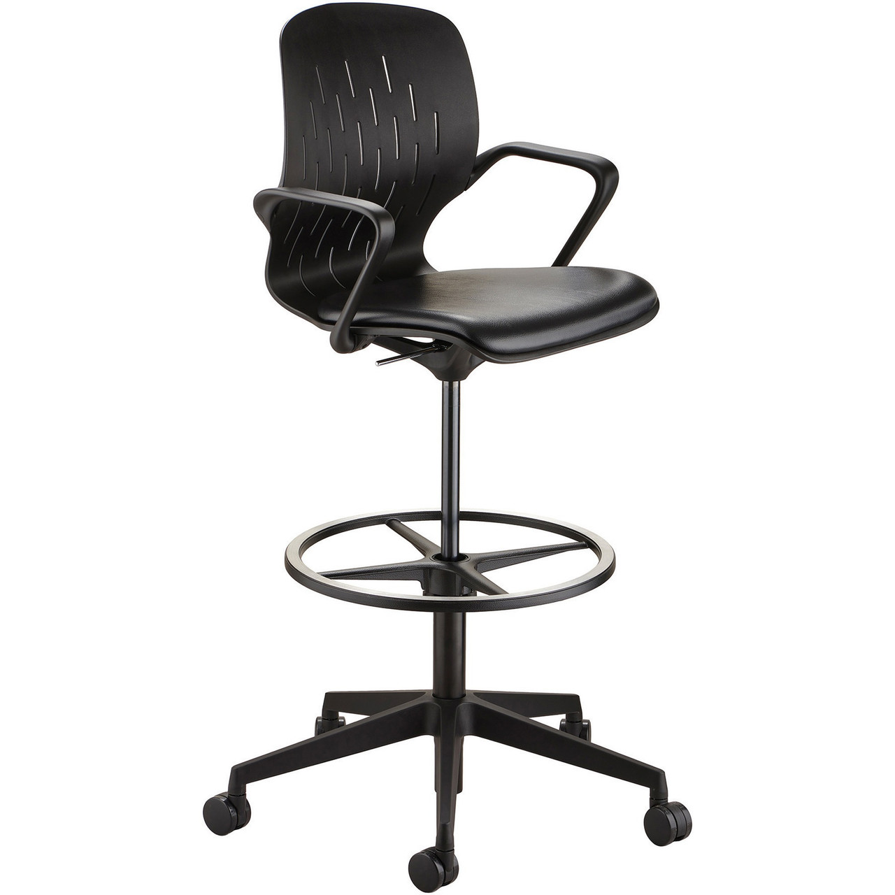 SAFCO 7014BL SAFCO SHELL EXTENDED-HEIGHT CHAIR