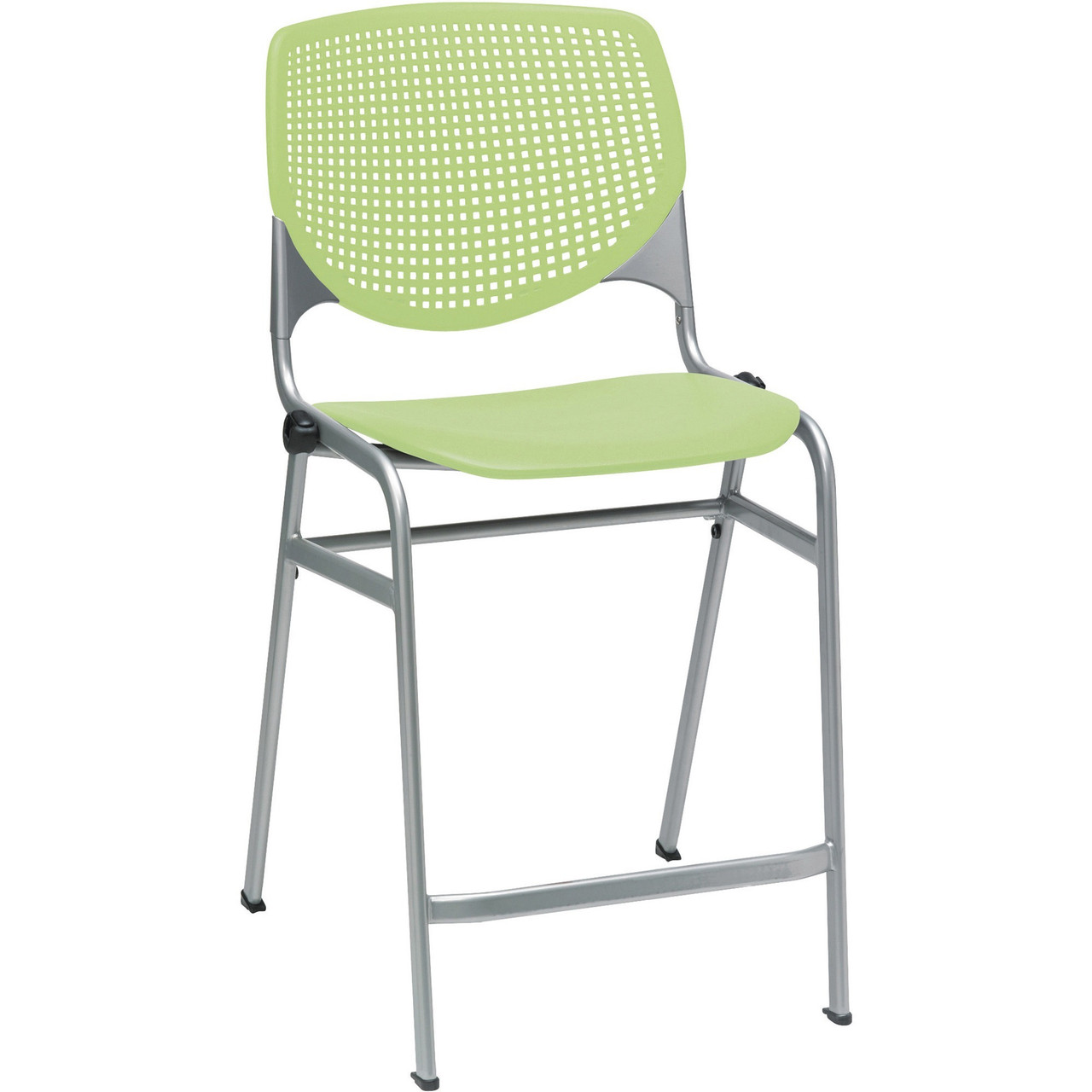 KFI CT2300P14 KFI KOOL COUNTER-HEIGHT STACKABLE STOOL
