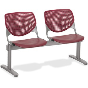 KFI 2300BEAM2P7 BEAM SEATING- 2 SEATER WITH PERFORATED B