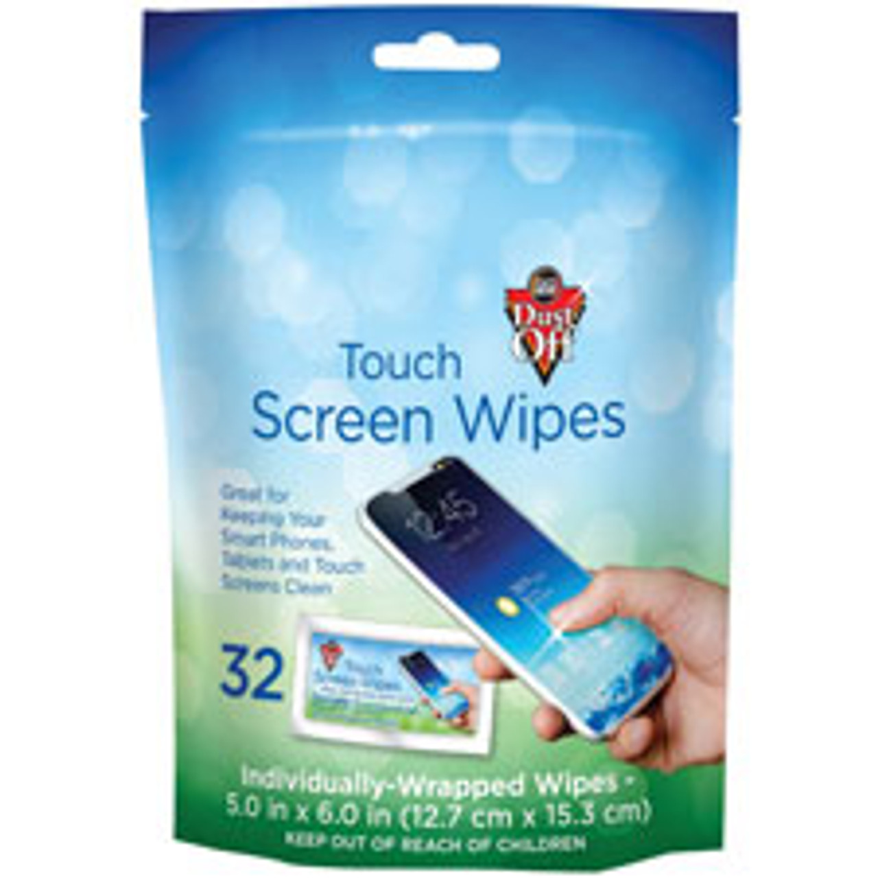 FALCON DTSW32M FALCON  TOUCH SCREEN WIPES, INDIVIDUAL, 