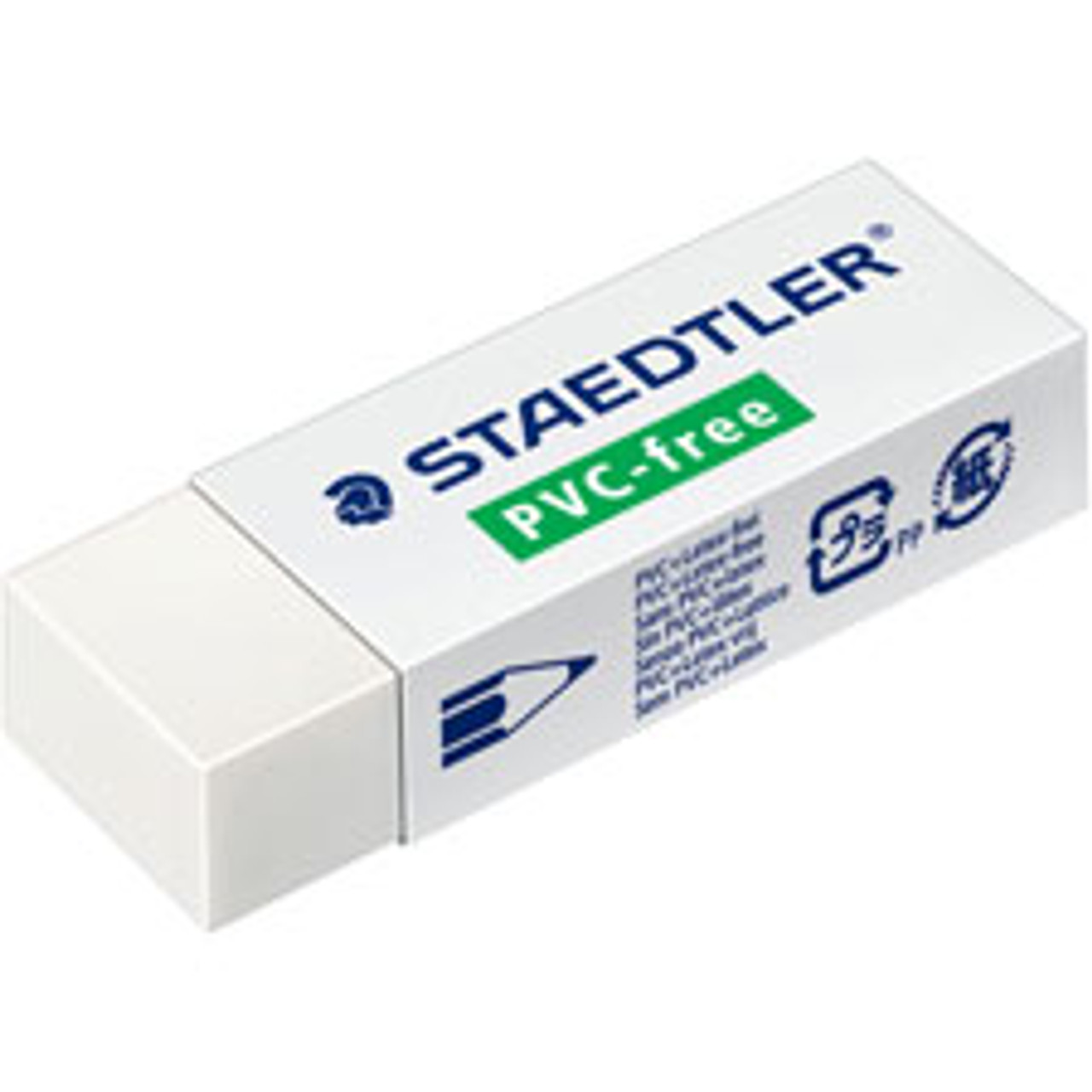STAEDTLER, INC. 525B20 STAEDTLER  ERASER, LATEX-FREE, LARGE, 20