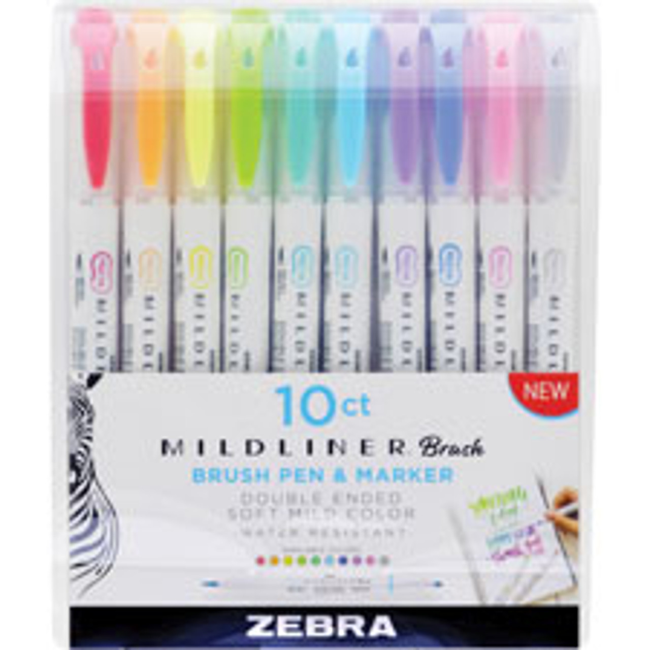ZEBRA PEN 79115 PEN,BRUSH,MILDL,ASST 15PK ZEBRA PEN 79115 PEN,BRUSH,MILDL,ASST 15PK