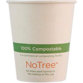 WORLD CENTRIC CUSU6 CUP,NT,HOT,6OZ,1000/CT,NT