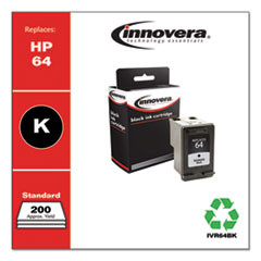 INNOVERA 64BK INK,HP 64,BK