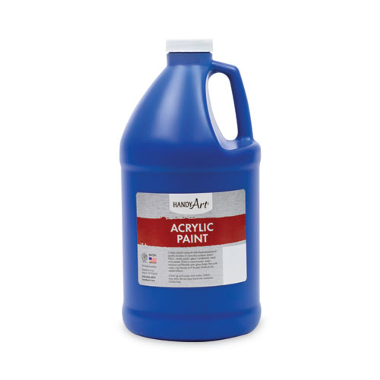 ROCK PAINT / HANDY ART 102060 ACRYL PAINT, 1/2-GAL, PTH BLU