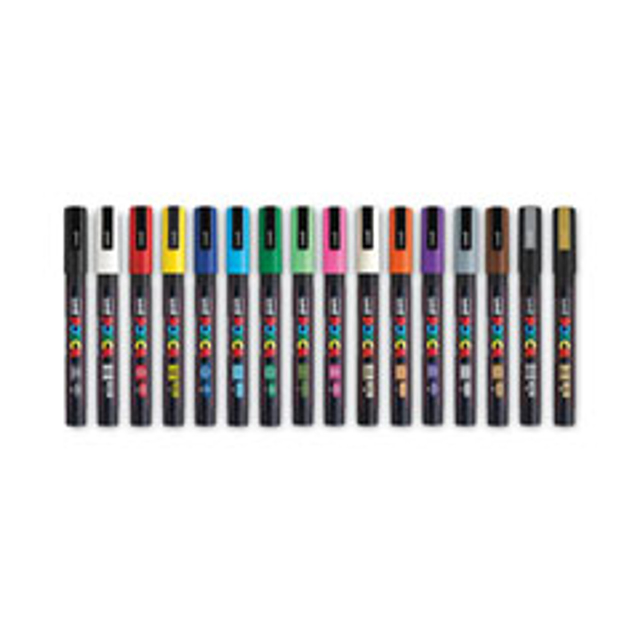 SANFORD CORPORATION PC3M16C MARKER, POSCA, PC3M, 16CT