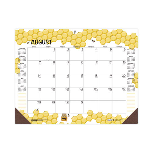 HOUSE OF DOOLITTLE 1565 CALENDAR,DESK PAD,AY,HONEYCOMB