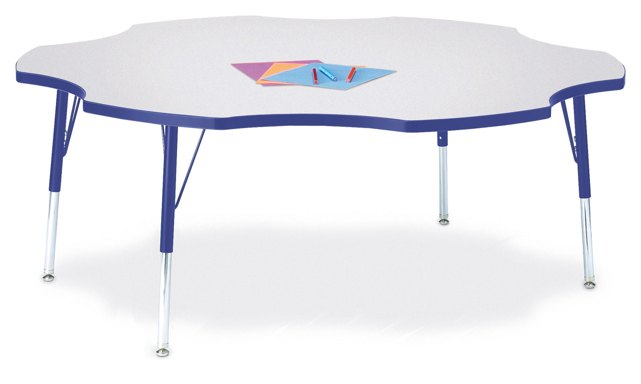 JONTI-CRAFT, INC. 6458JCE003 BERRIES® SIX LEAF ACTIVITY TABLE - 60", 