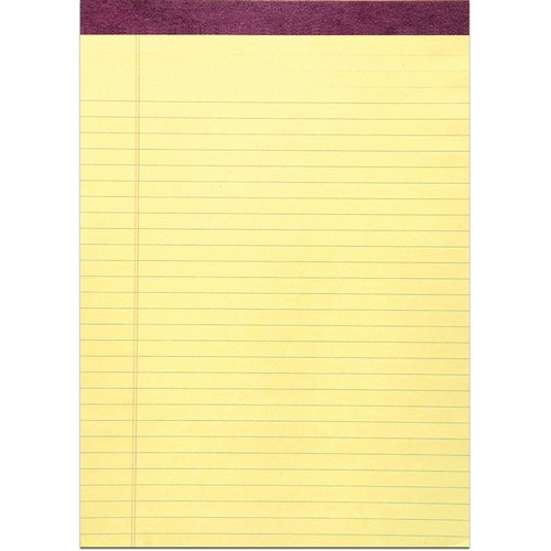 ROARING SPRING PAPER PRODUCTS 74764 PAD,LEGAL,CANARY,8.5X11