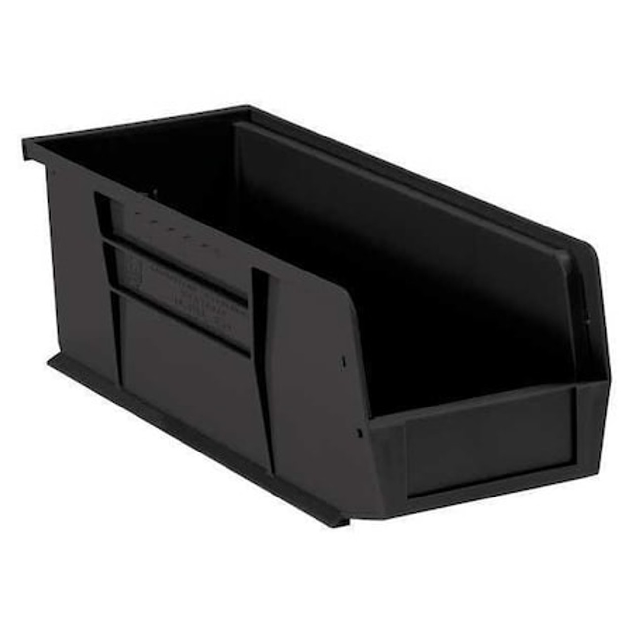 BOX PARTNERS BINP1144K 10 7/8" X 4 1/8" X 4" BLACK PLASTIC STAC