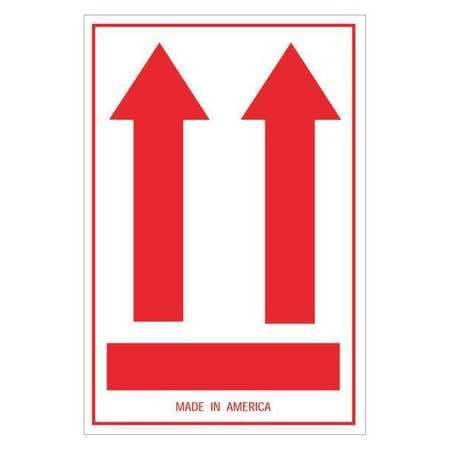 TAPE LOGIC SCL835 4" X 6" - "INSIDE PACKAGES COMPLY..." AR