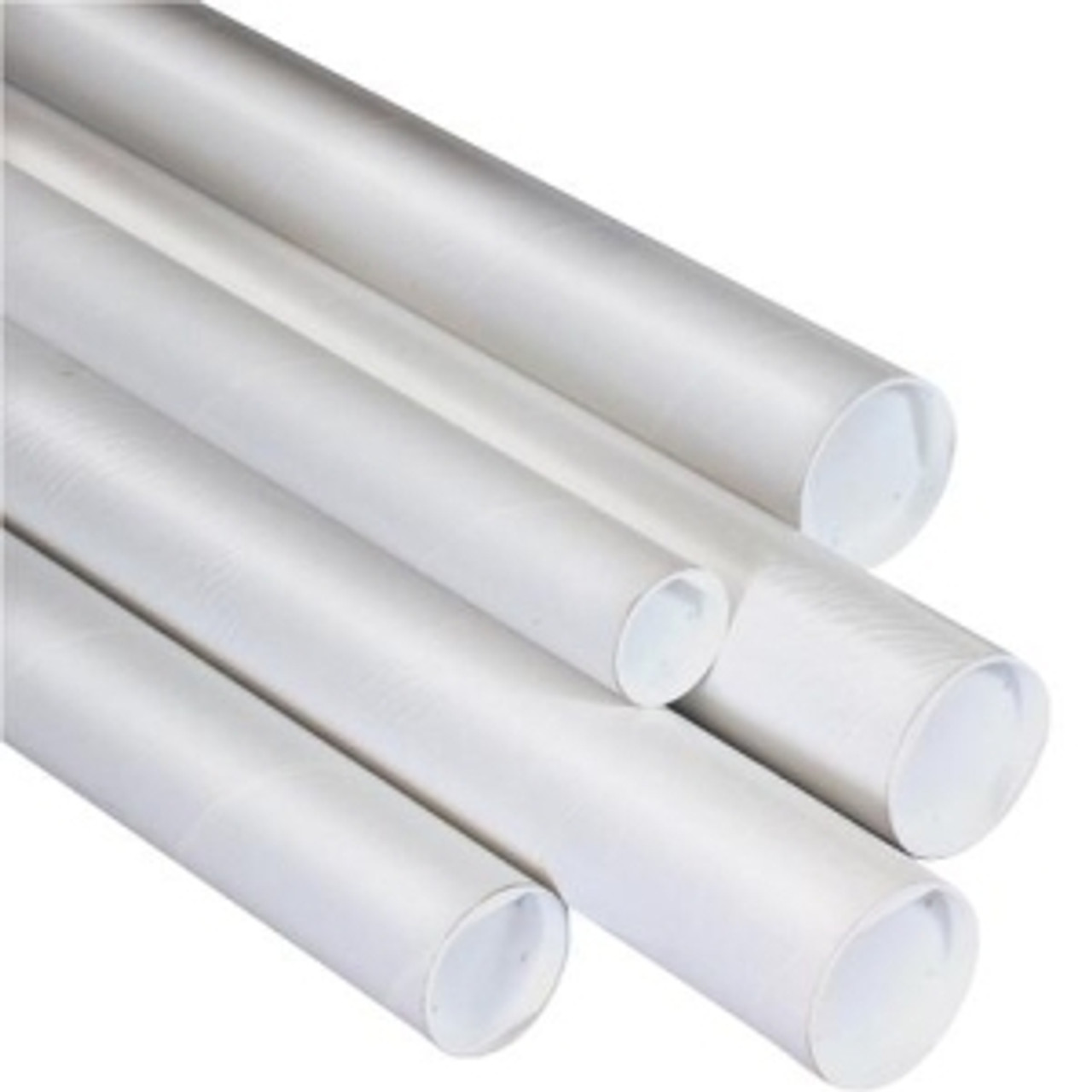 BOX PARTNERS P2026W MAILING TUBES, 2" X 26",WHITE,CASE OF 50