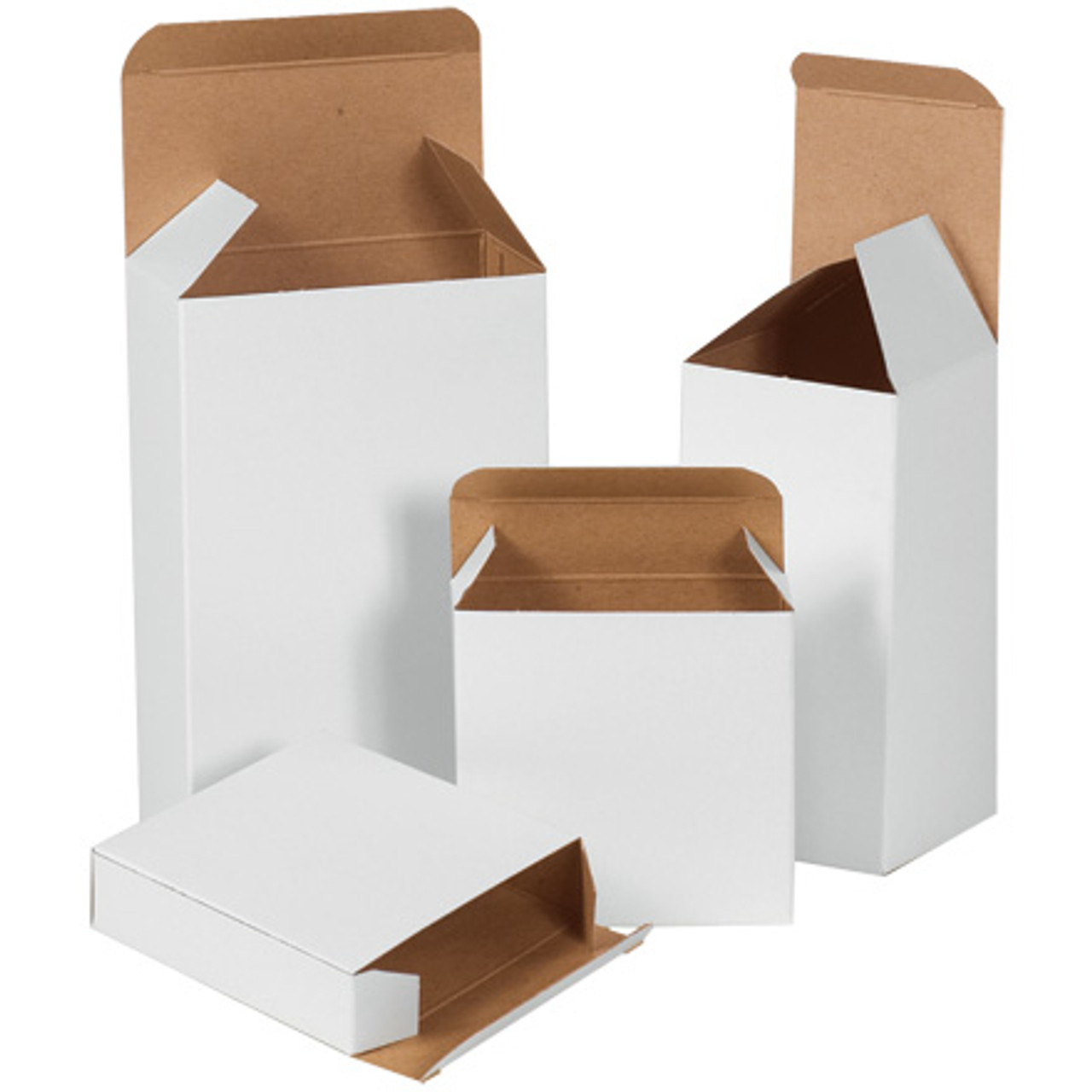 BOX PARTNERS RTD2W FOLDING CARTONS, 2 1/2" X 1 3/4" X 4"
