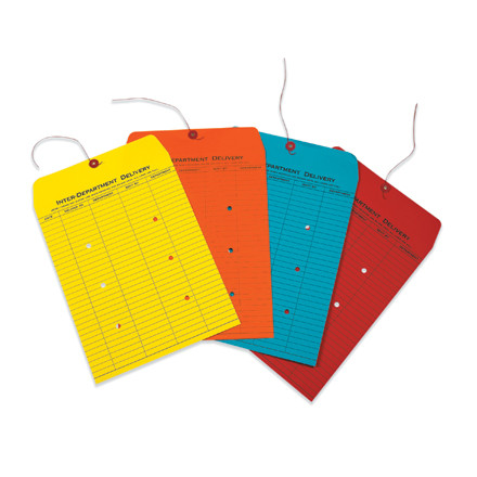 BOX PARTNERS EN1097 ENVELOPES, INTER-DEPARTMENT, 10X13, BLUE