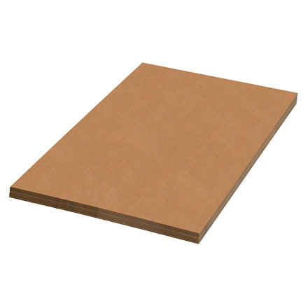BOX PARTNERS SP2424 CORRUGATED SHEETS, 24" X 24"