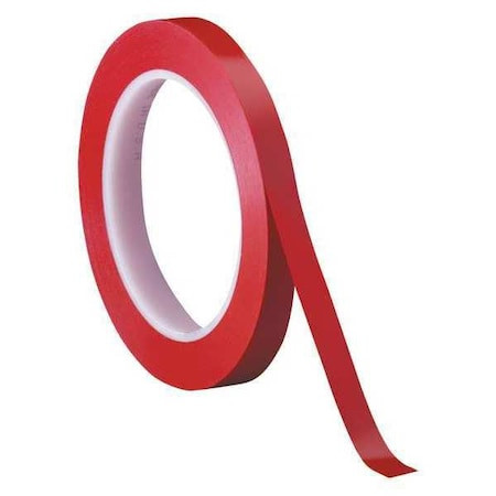 3M T961471R 1/4" X 36 YDS. RED 3M� 471 VINYL TAPE