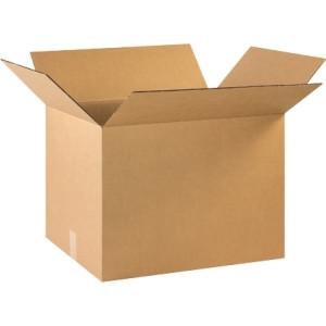 BOX PARTNERS 221616 CORRUGATED BOXES, 22" X 16" X 16"