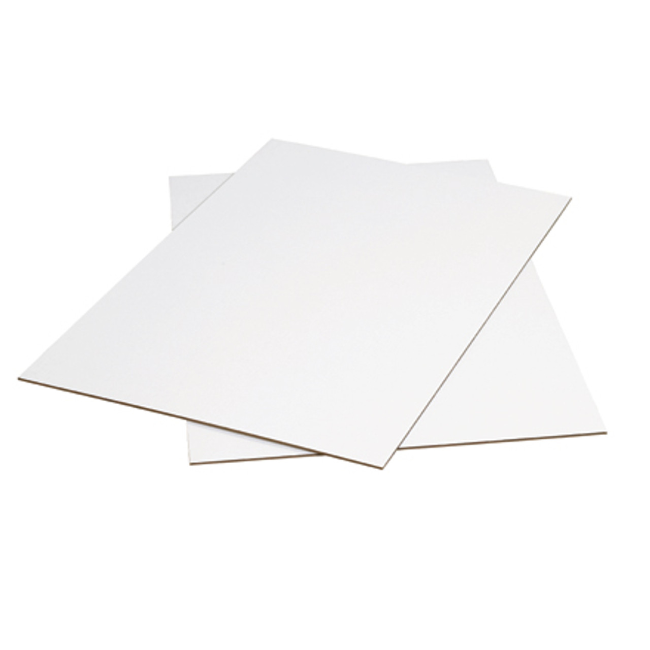 BOX PARTNERS SP4896W CORRUGATED SHEETS, 48" X 96", WHITE