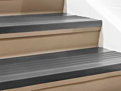 USC H-5880BL STAIR TREADS - VINYL, 36 X 12", BLACK