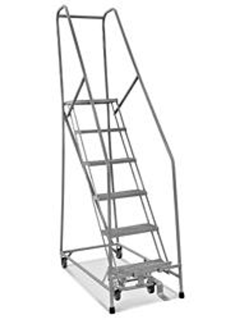 USC H-5074A-10 6 STEP NARROW AISLE LADDER - ASSEMBLED