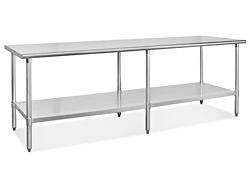 USC H-5345 STAINLESS STEEL WORKTABLE - 96 X 30"