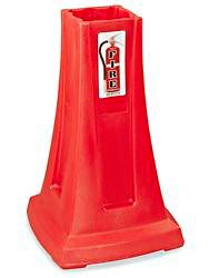 USC H-5801 FIRE EXTINGUISHER STAND - 22 X 22 X 34"