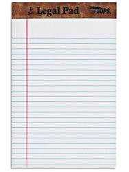 USC S-21131W MEMO NOTEPADS - 5 X 8", WHITE