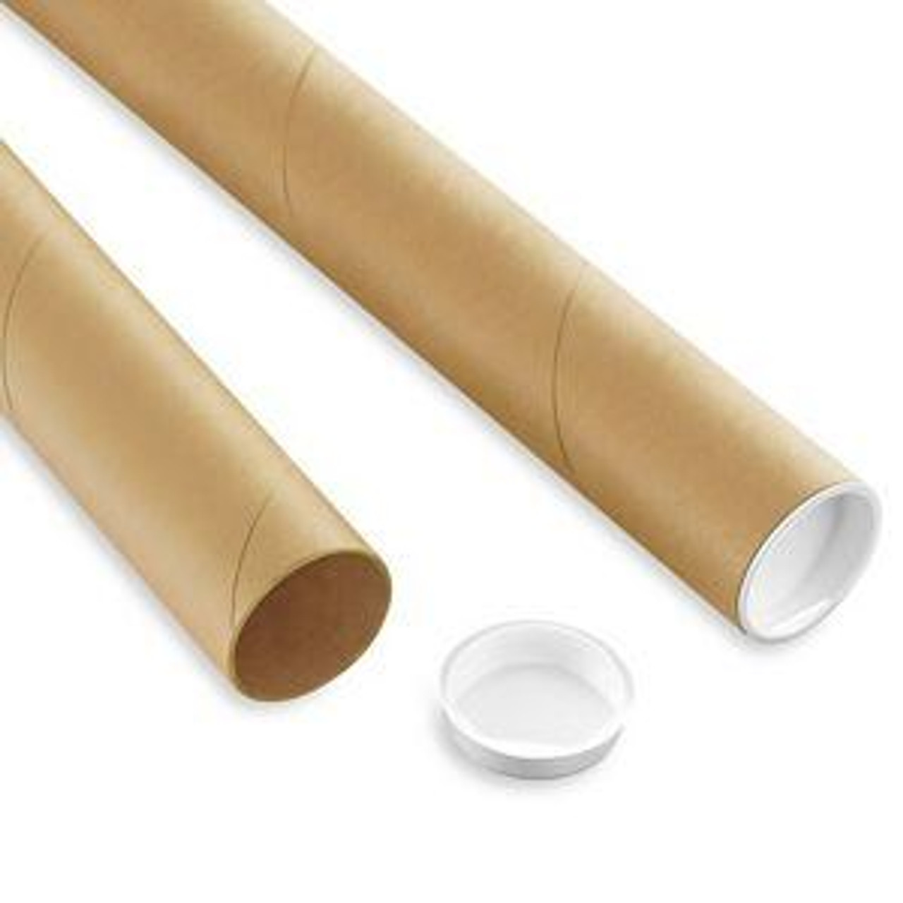 USC S-11961 CUSTOM KRAFT MAILING TUBES - 1 1Â„2 X 3