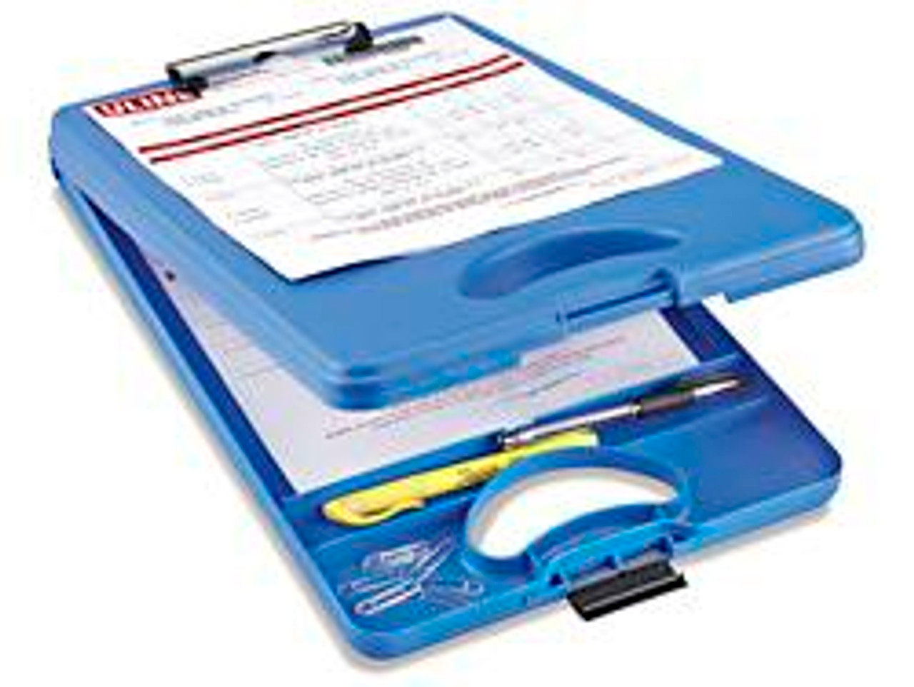 USC S-20582BLU STORAGE CLIPBOARD - BLUE