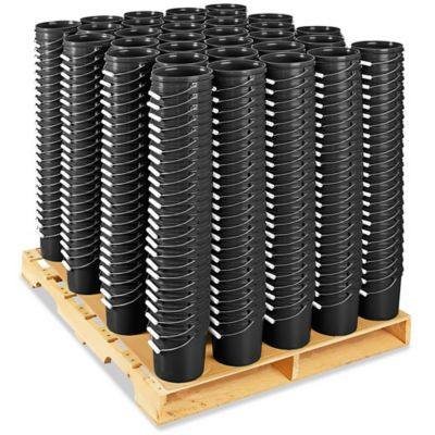 USC S-17941BLS PLASTIC PAIL SKID LOT - 1 GALLON, BLACK