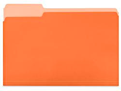 USC S-20839O FILE FOLDERS - LETTER, ORANGE