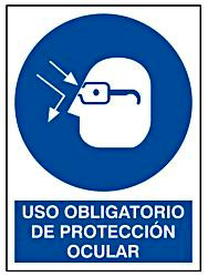 USC S-21172V "USO OBLIGATORIO DE PROTECCIÓN OCULAR" S