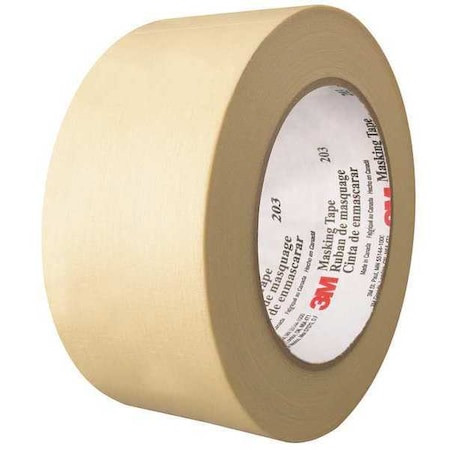 3M T93720312PK 3M™ 203 MASKING TAPE, 2" X 60 YDS., NATU