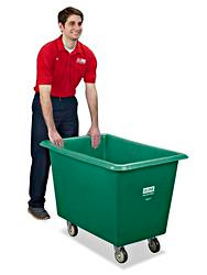 USC H-2107G POLY BOX TRUCK - 8 BUSHEL, GREEN