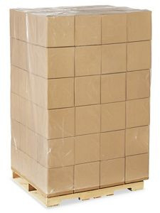 USC S-23213 52 X 48 X 108" 2 MIL CLEAR PALLET COVERS